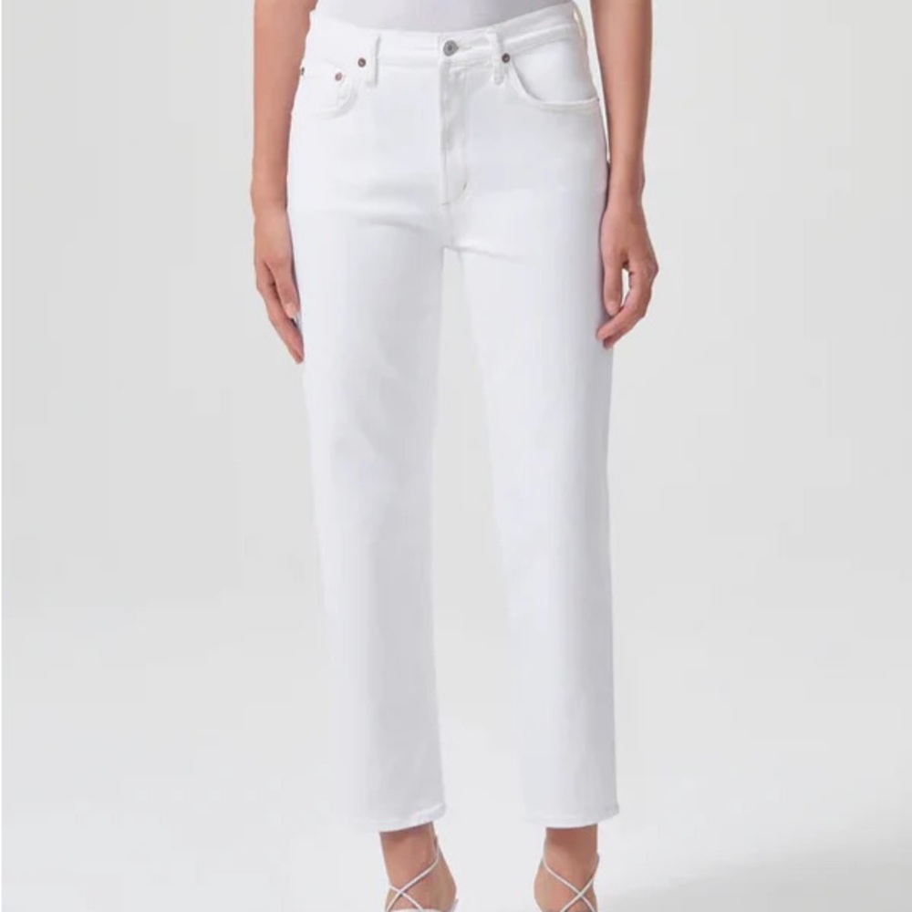 AGOLDE KYE MID RISE STRAIGHT CROP 25